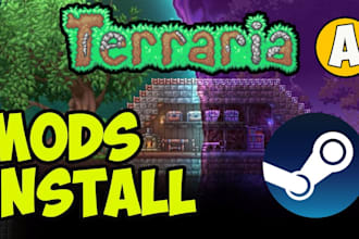 create terraria mods, install any mod in terraria for you