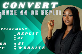 convert base44, replit, web app to a native ios and android app with capacitor