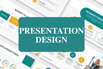 redesign powerpoint presentation and pitch deck slides