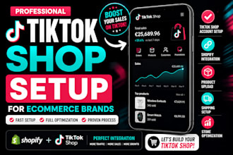 setup tiktok shop for shopify and ecommerce brands