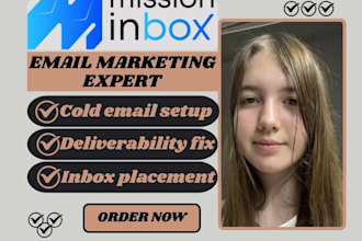 setup mission inbox cold email mission inbox deliverability