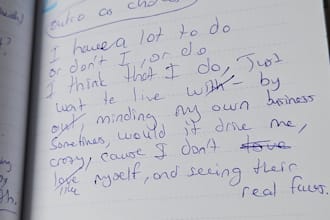 write lyrics for your song