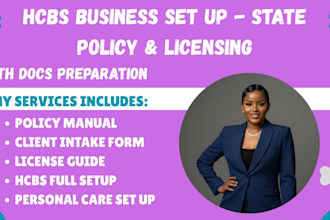 set up home and community based service business