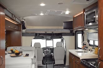 design 3d motorhome interior, camper van, food truck, kiosk, caravan, rv truck