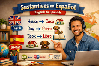 give online spanish lessons as a native teacher
