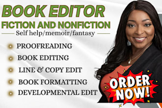 proofread line edit copy edit non fiction manuscript self help and dark fantasy