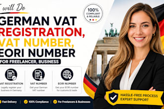 do german vat registration, vat number, eori application, tax for business