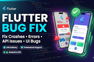 fix android and ios bugs in flutter app
