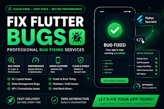 fix android and ios bugs in flutter app