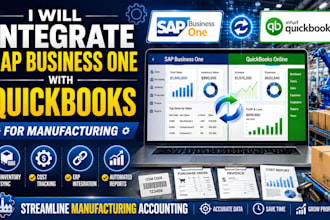 integrate sap business one with quickbooks for manufacturing
