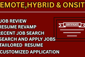 write ats optimized executive resume and CV