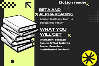 beta read your story and give reader insights