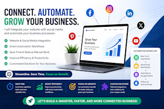 help you to set up IFTTT, integromat make, zapier