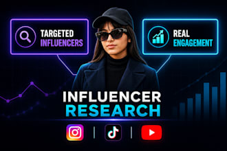 find targeted instagram tiktok and youtube influencers