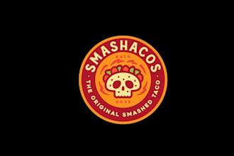 design top quality cool new taco program logo