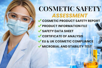 provide cosmetic product safety report for eu cpnp uk scpn cosmetic regulation