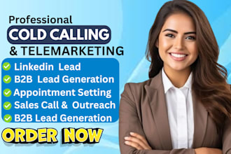 do cold calling appointment setting sales lead telemarketing and linkedin lead