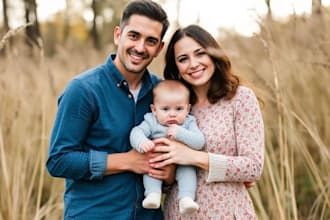 edit your family, couple and portrait photos