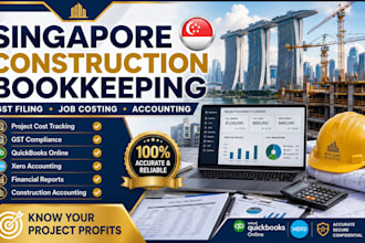 provide singapore construction bookkeeping, gst filing and job costing
