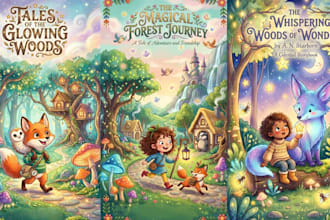 illustrate whimsical childrens picture books, and colorful kids storybook art
