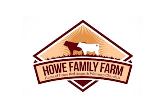 create a high impact wonderful logo for howe family farm