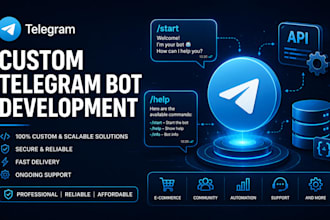 build a custom telegram bot,tradingview pine script indicator
