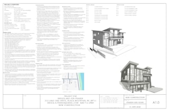 draft architectural and construction drawings for city permit