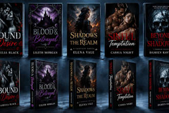 do horror,erotica book cover adult romance book cover design fantasy book cover
