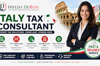 be your italy tax consultant for italian tax filing vat and compliance