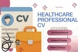 design a professional cv for healthcare professionals