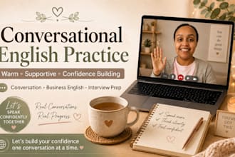 help you practice conversational english naturally and confidently