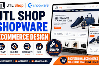 customize jtl shop shopware ecommerce website design jtl wawi bug fix developer