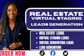 virtual staging real estate leads, virtual renovation , real estate google ads