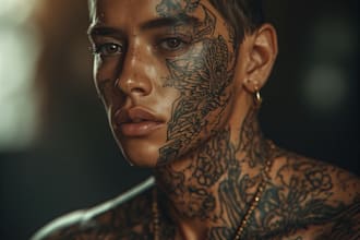 create elegant arabic calligraphy tattoo designs