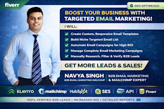 create responsive email templates, campaign  newsletters and cold email outreach