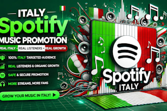 do italy spotify music promotion italy spotify promotion