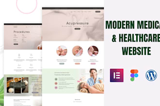 create a wordpress website for doctor and medical clinic