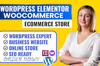 design peptide elementor wordpress website woocommerce store webshop woocommerce