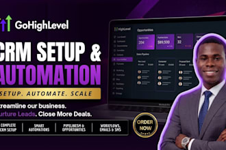 setup gohighlevel CRM workflow and automation