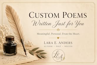 write a heartfelt original poem for you