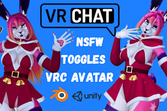 create vrchat furry avatar 3d vrchat avatar fursona vrc furry nsfw avatar vr