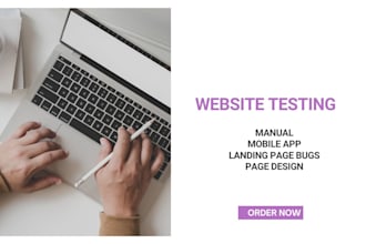 do manual QA testing on website, chatgpt app, ai mobile app testing