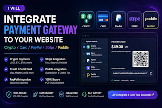 add payment gateway to your website crypto card paypal