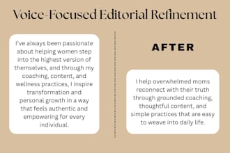provide newsletter and blog editing services