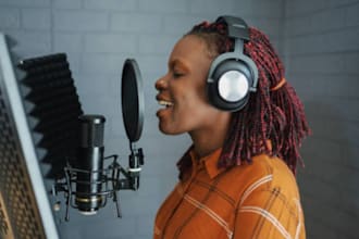 be female worship vocalist, christian gospel song, custom song, choir singers