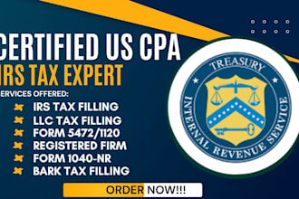file your back taxes, late tax return and resolve irs penalties as CPA
