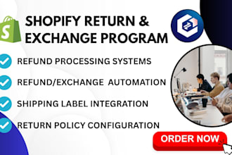 set up shopify return and exchange systems for your store