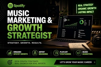 boost your music marketing and spotify growth strategist