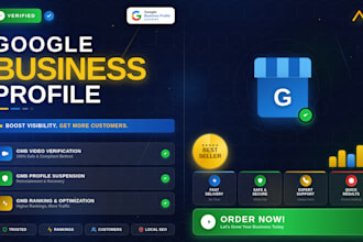set up verify and optimize your google business profile