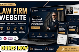 build attorney website law firm notary website legal business lawyer website